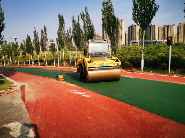 Red Colored Asphalt for Ethiopia — 280 t Binder and 140 t Iron Oxide Red Delivered Ex-Works