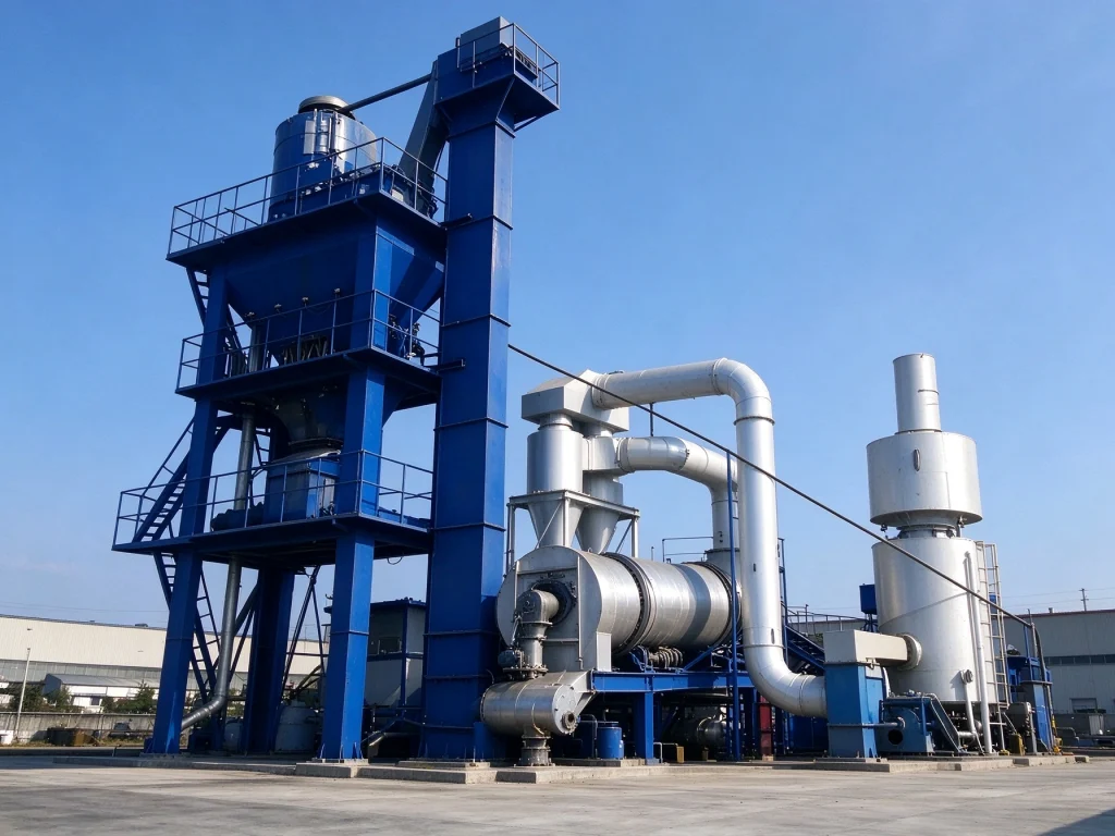 LB1000 Asphalt Mixing Plant (60-80t/h Modular Asphalt Batching Plant) Asphalt plant equipment factory photo LIJIU
