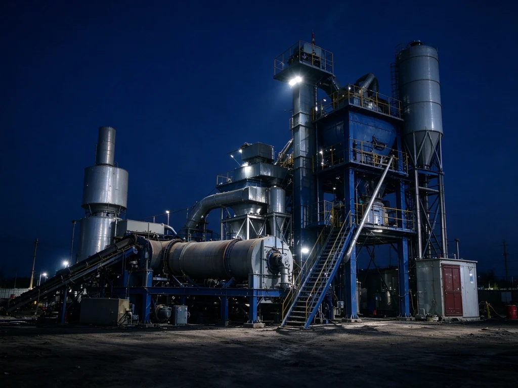 LB1000 Asphalt Mixing Plant (60-80t/h Modular Asphalt Batching Plant) Asphalt plant equipment factory photo LIJIU