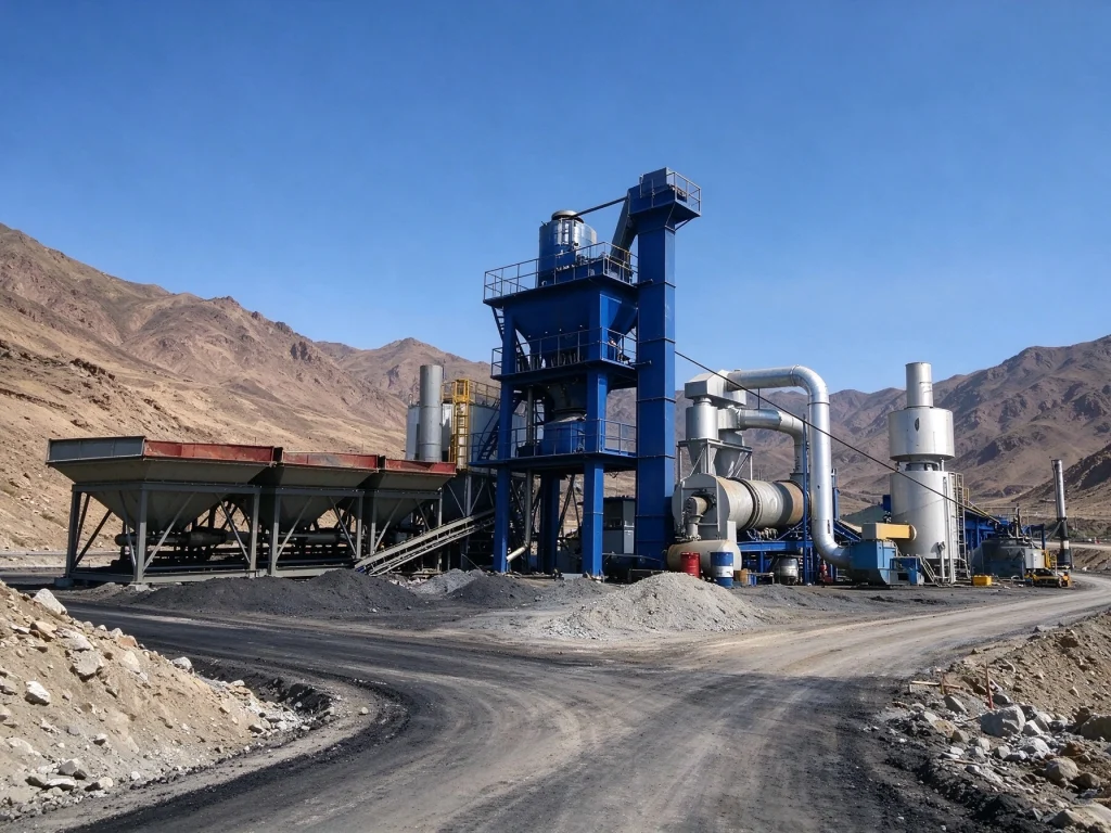 LB1000 Asphalt Mixing Plant (60-80t/h Modular Asphalt Batching Plant) Asphalt plant equipment factory photo LIJIU