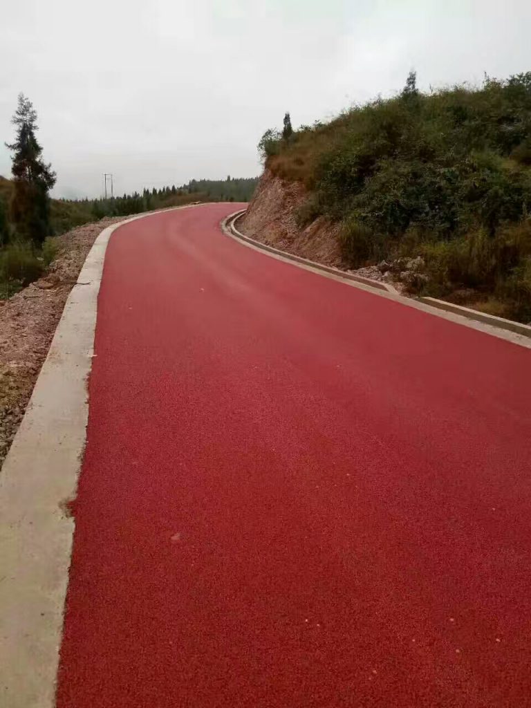 Colored Asphalt Binder (50-70-90 Grade Hot-Mix Decolorized Bitumen Binder) Pavement materials factory photo LIJIU