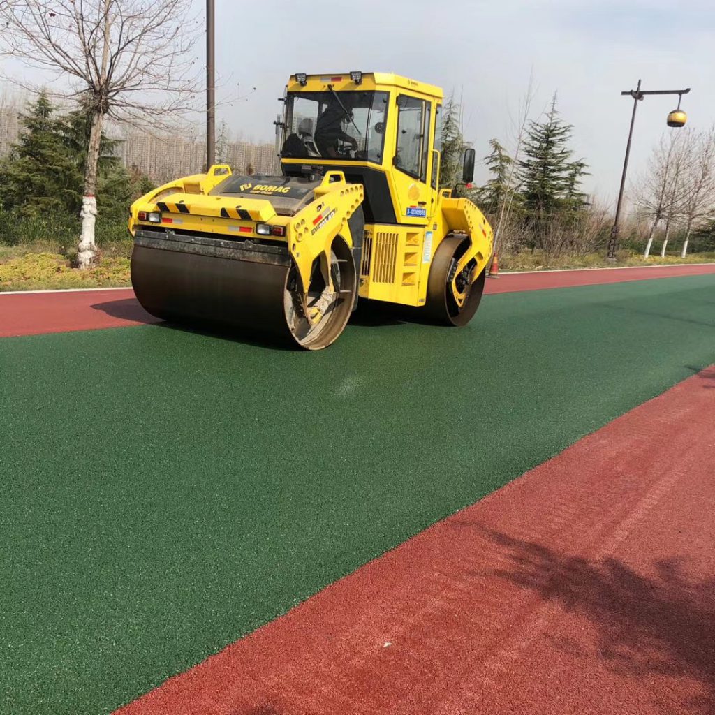 colored asphalt binder buying guide — colored pavement supply project case — detail 4
