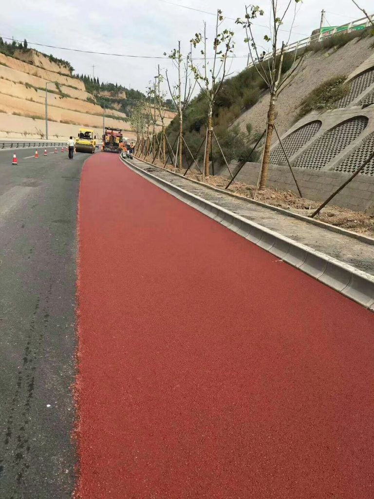 colored pavement supply project case