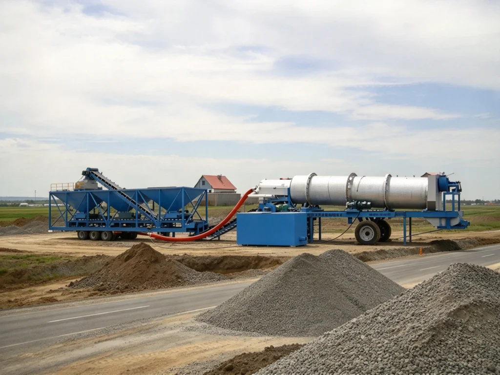 GLB30 Asphalt Mixing Plant (30t/h Mobile Modular Continuous Asphalt Plant) Asphalt plant equipment factory photo LIJIU