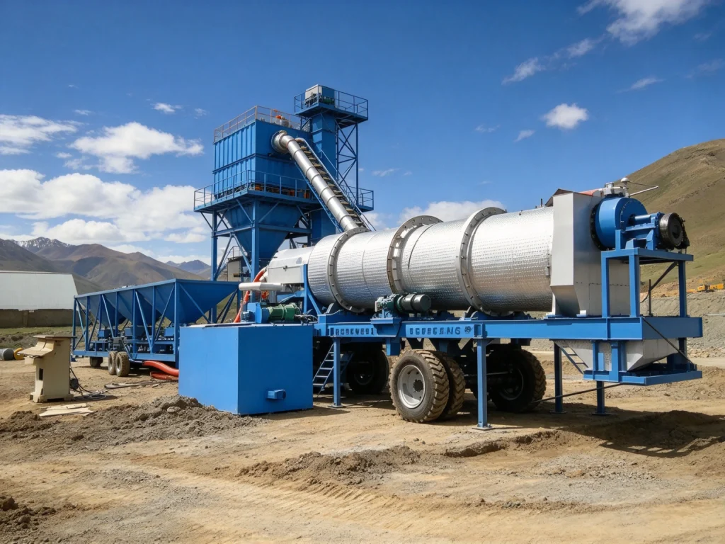 GLB30 Asphalt Mixing Plant (30t/h Mobile Modular Continuous Asphalt Plant) Asphalt plant equipment factory photo LIJIU