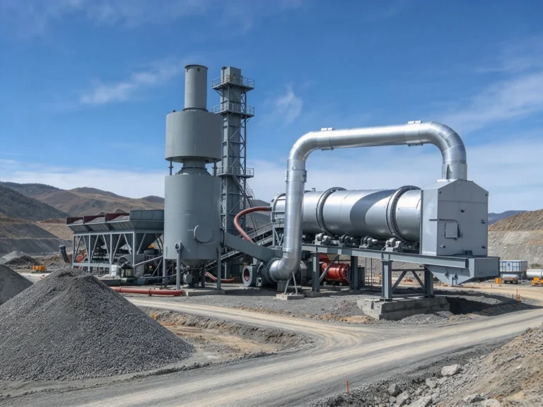 GLB60 Asphalt Mixing Plant (50-80t/h Modular Continuous Asphalt Mixing Plant)