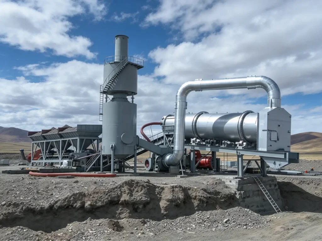 GLB60 Asphalt Mixing Plant (50-80t/h Modular Continuous Asphalt Mixing Plant) Asphalt plant equipment factory photo LIJIU