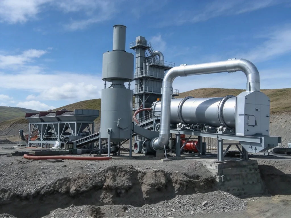 GLB60 Asphalt Mixing Plant (50-80t/h Modular Continuous Asphalt Mixing Plant) Asphalt plant equipment factory photo LIJIU