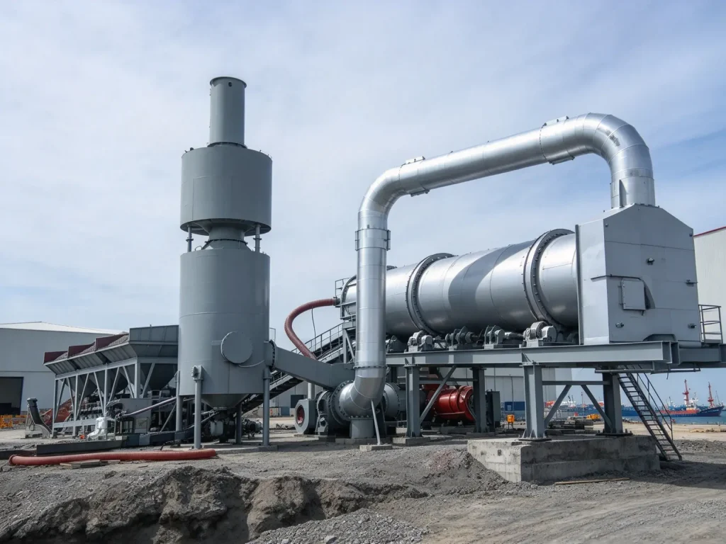 GLB60 Asphalt Mixing Plant (50-80t/h Modular Continuous Asphalt Mixing Plant) Asphalt plant equipment factory photo LIJIU
