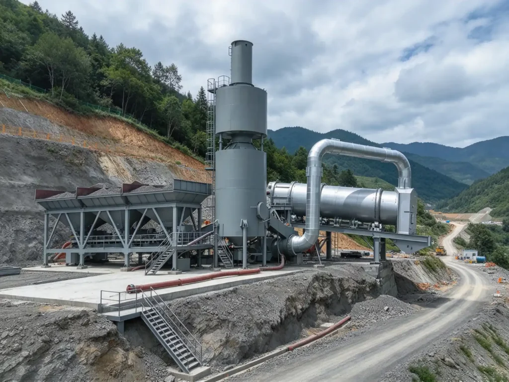 GLB60 Asphalt Mixing Plant (50-80t/h Modular Continuous Asphalt Mixing Plant) Asphalt plant equipment factory photo LIJIU