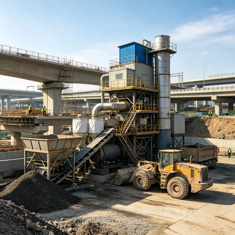 LB1000 Asphalt Mixing Plant (60-80t/h Modular Asphalt Batching Plant) LIJIU factory