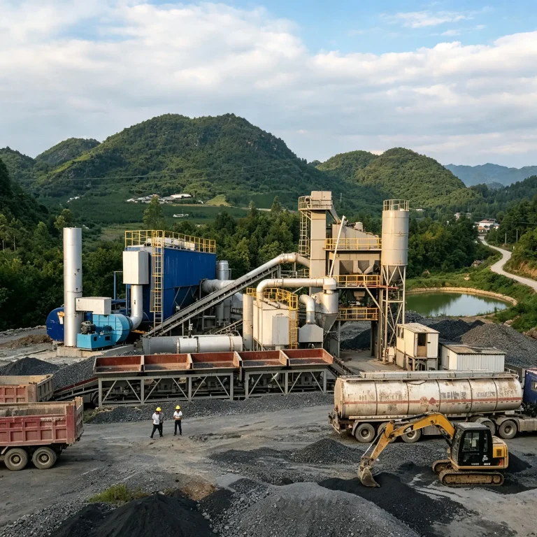LB1500 Asphalt Mixing Plant (100-140t/h Modular Asphalt Batching Plant) LIJIU factory