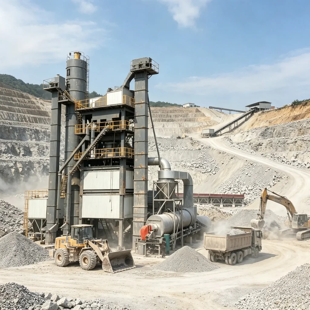 LB2000 Asphalt Mixing Plant (120-160t/h Heavy-Duty Modular Asphalt Batching Plant) Asphalt plant equipment factory photo LIJIU