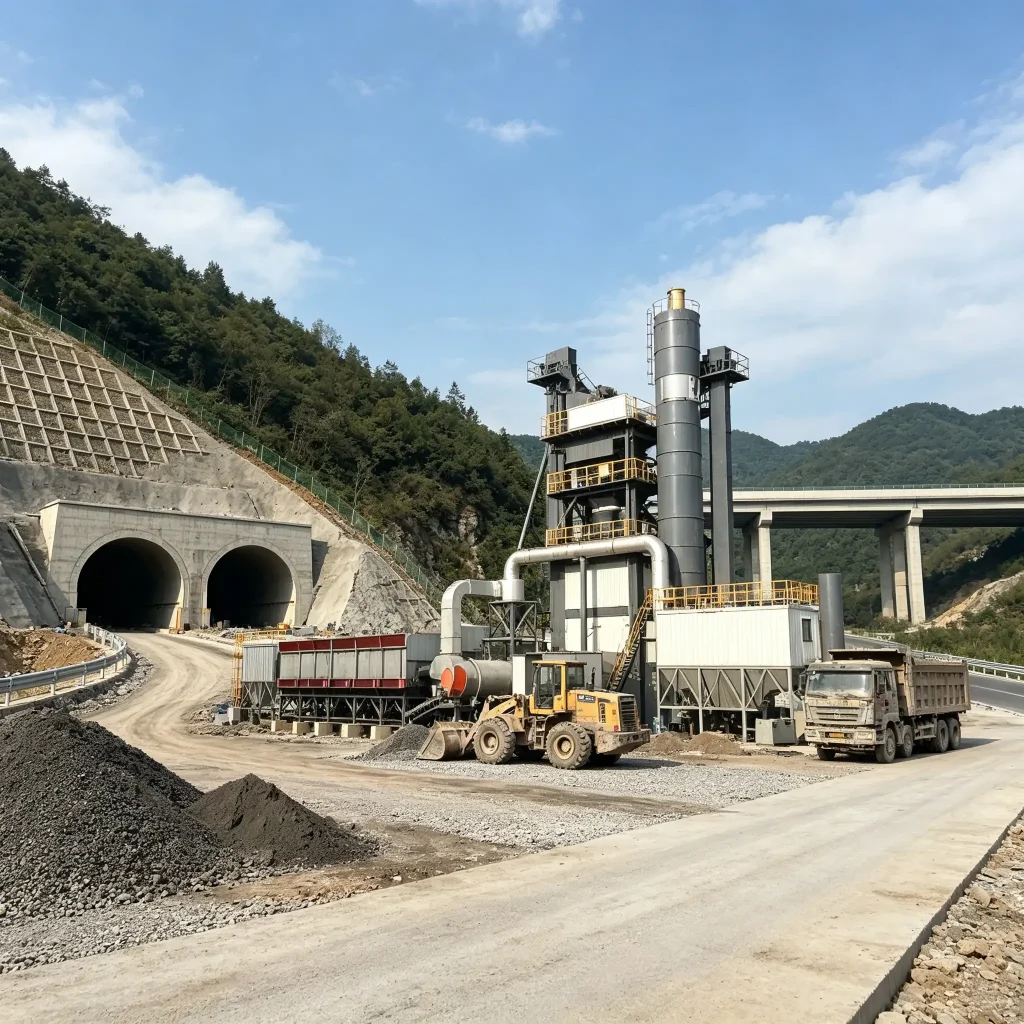 LB2000 Asphalt Mixing Plant (120-160t/h Heavy-Duty Modular Asphalt Batching Plant) Asphalt plant equipment factory photo LIJIU