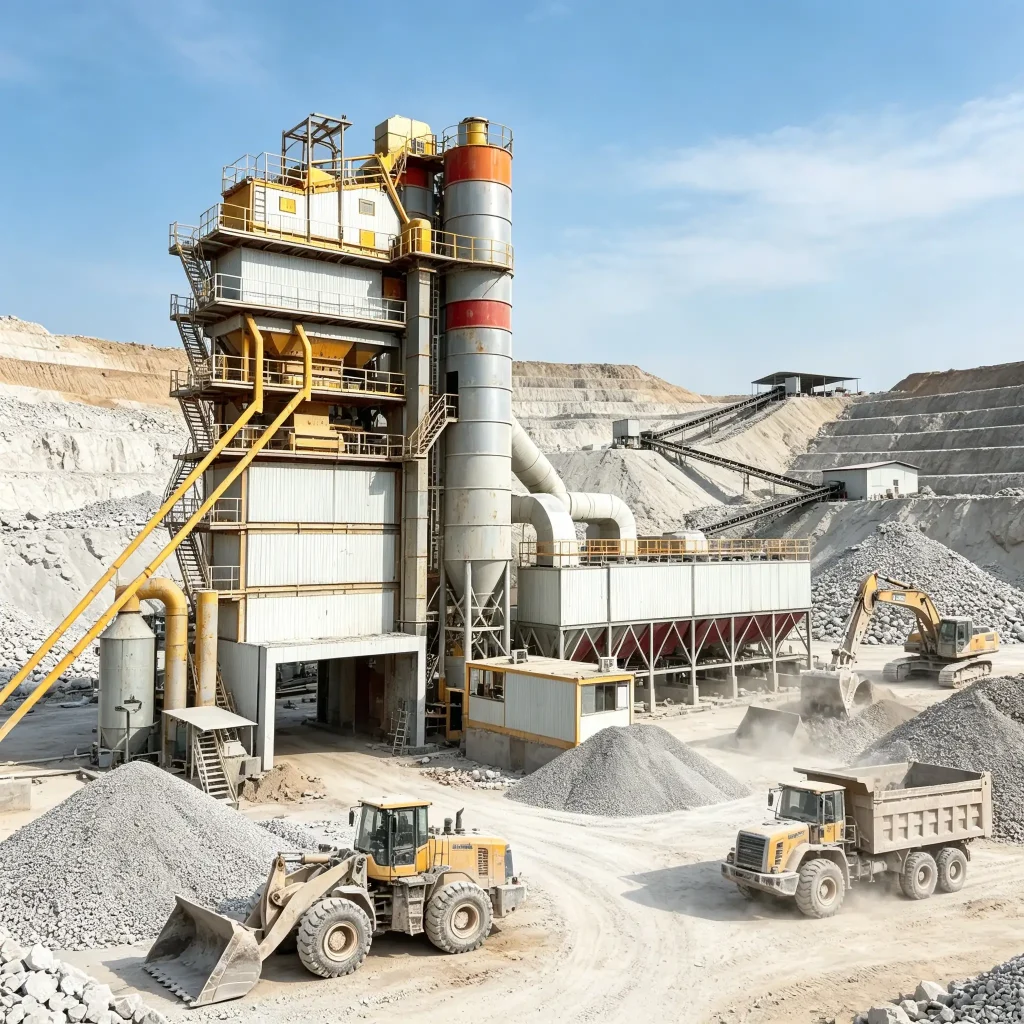 LB4000 Asphalt Mixing Plant (280-340t/h Energy-Saving Modular Asphalt Batching Plant) Asphalt plant equipment factory photo LIJIU