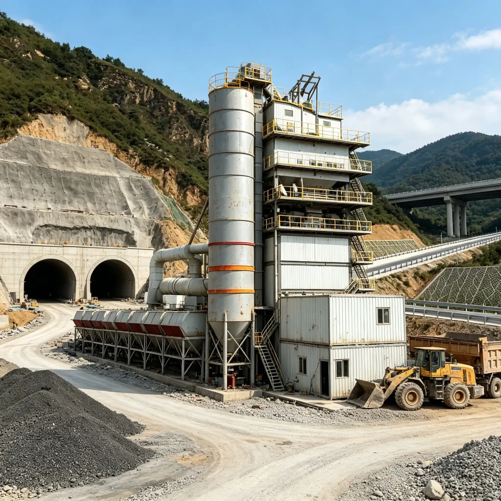 LB4000 Asphalt Mixing Plant (280-340t/h Energy-Saving Modular Asphalt Batching Plant) Asphalt plant equipment factory photo LIJIU