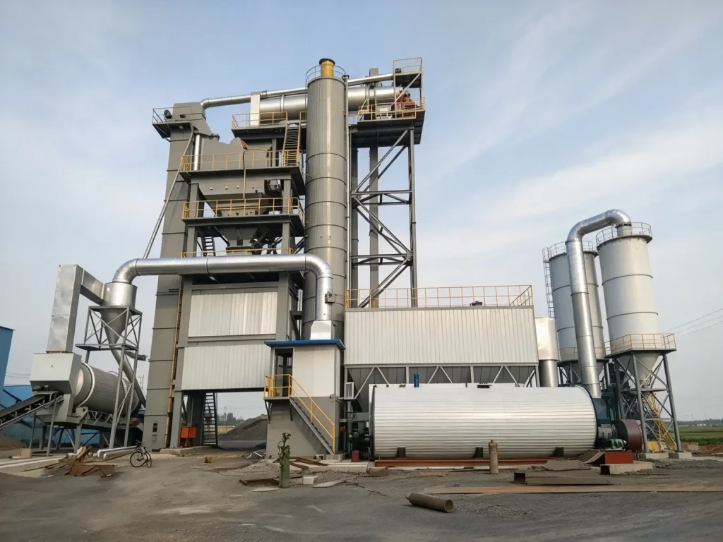 RLB1000 Asphalt Hot Recycling Plant (80t/h Drum Type Asphalt RAP Mixing Equipment) Asphalt plant equipment factory photo LIJIU