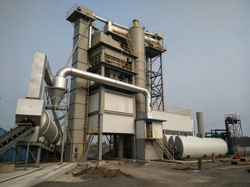 RLB1000 Asphalt Hot Recycling Plant (80t/h Drum Type Asphalt RAP Mixing Equipment) Asphalt plant equipment factory photo LIJIU