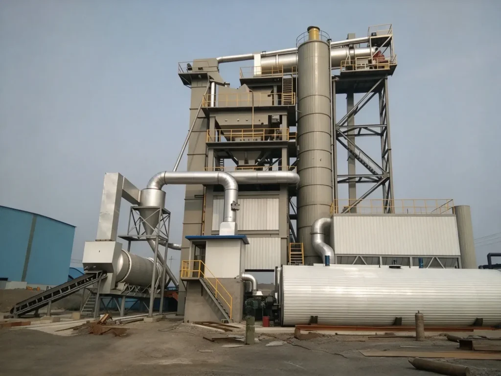 RLB1000 Asphalt Hot Recycling Plant (80t/h Drum Type Asphalt RAP Mixing Equipment) Asphalt plant equipment factory photo LIJIU