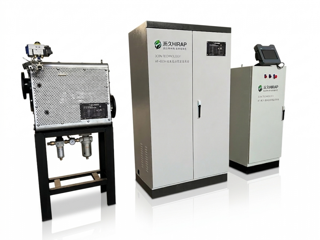 micron-level asphalt foaming system